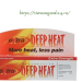 Прогревающая мазь Дип Хит (DEEP HEAT) для суставов, 30 гр